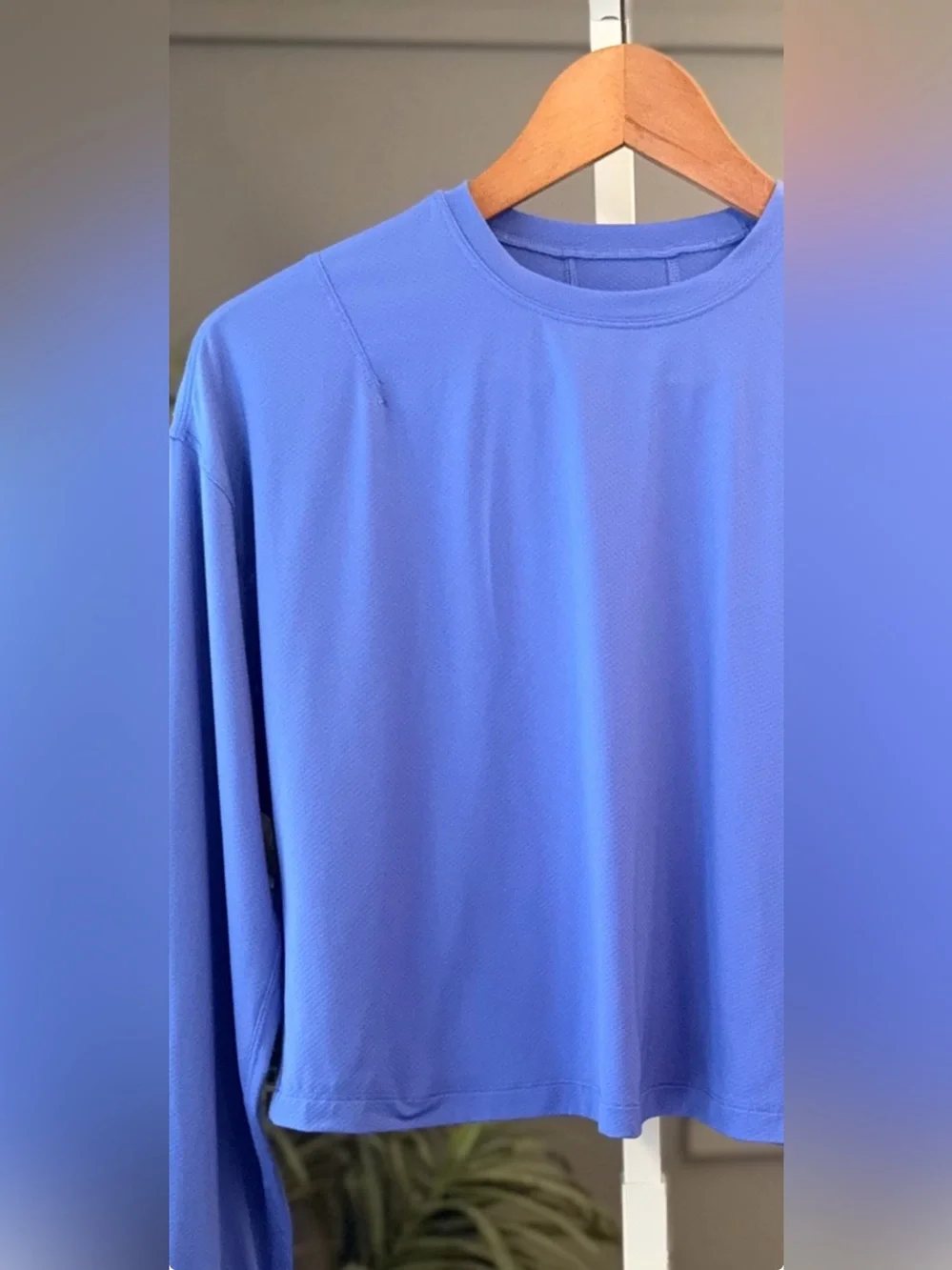 LULULEMON Abrasion-Resistant Training Long Sleeve Shirt Wild Indigo 4